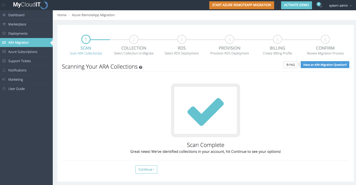 MyCloudIT Launched Free Migration Services for Existing ARA Customers