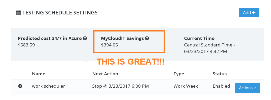 Automatic Scheduler and Azure Savings Made Easier